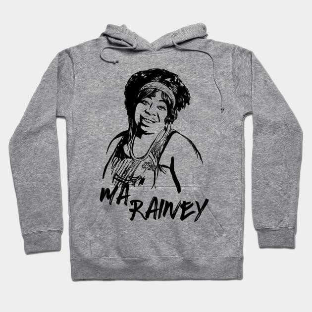 Ma Rainey Hoodie by Erena Samohai